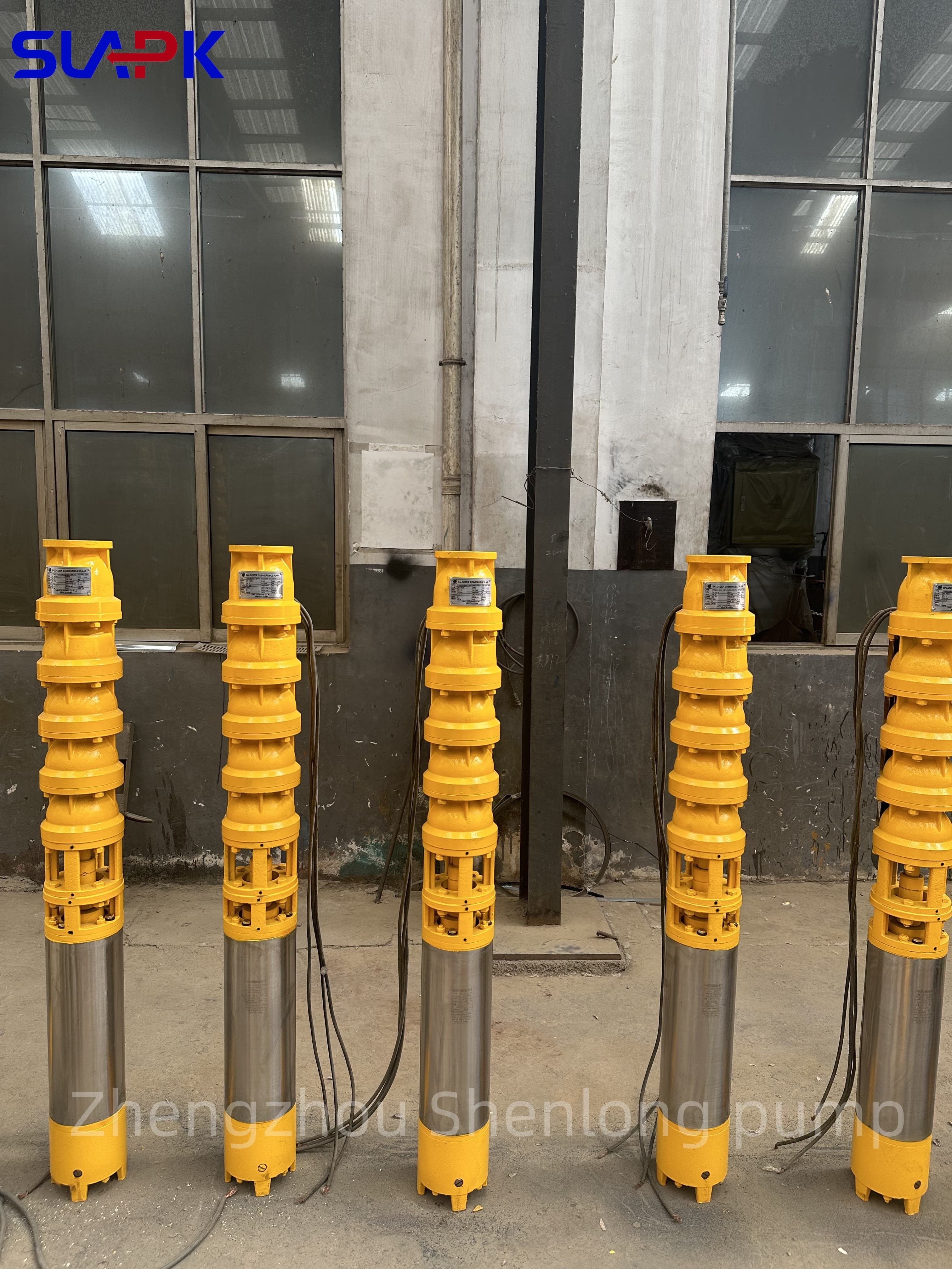 5.5kw Industrial Stainless Steel Submersible Pump Corrosion Resistant