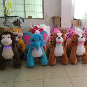 Wholesale Hansel amusement park children funfair plush battery operated zoo animal from china suppliers