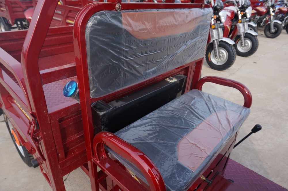Three Wheel Motorcycle Scooter 3100mm*1000mm Cabin Tricycle