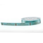 2 Colors Gold Printed Satin Ribbon For Christmas Gifts Wrapping 9 Mm Width
