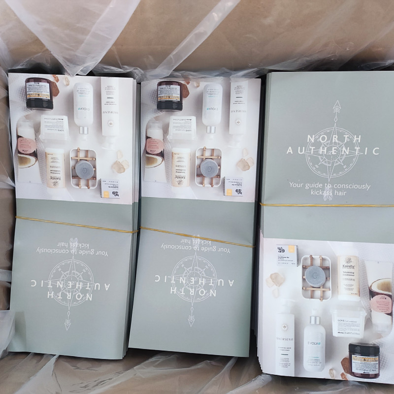Leaflet Booklets Brochure Printing Services Saddle Stitching 4C Offset