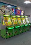 Metal Joker Magician Ticket Arcade Games Coin Pusher Game Machine