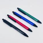 Hot Sell Aluminum Ballpoint Pen With Laser Print Logo Press Promotion Logo Pen