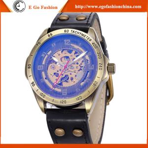 Wholesale SH19 Genuine Leather Watch Man Men's Watch Trendy Mechanical Watch Stainless Steel Watch from china suppliers