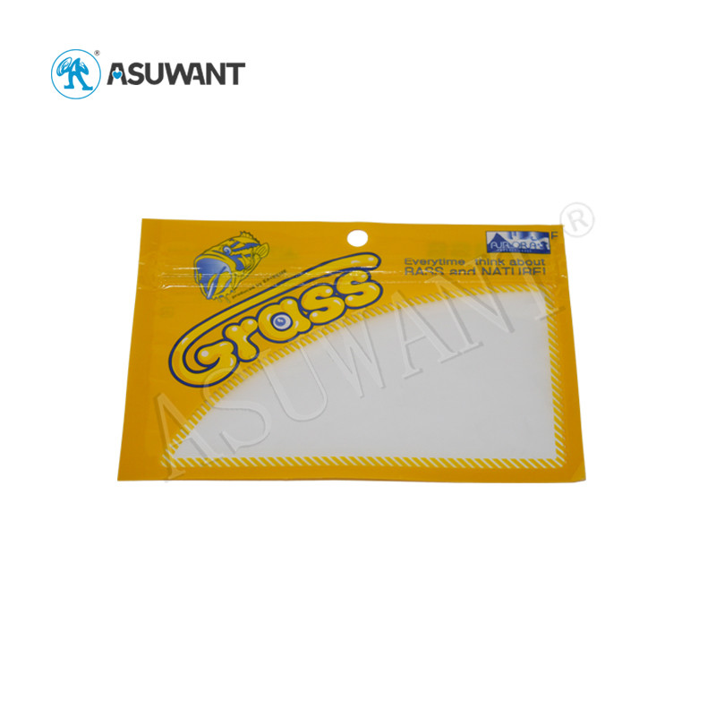 Small 3 Side Seal Bags Fish Lure Bait Packaging Plastic Zipper Pet Food Bag