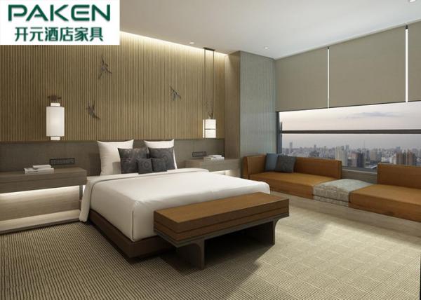 Grand Hyatt Luxury Hotel Furniture Plywood Panel Decorates Top Suites With Large