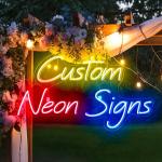 Pink Purple White Romantic Flex High Brightness Neon Logo Sign Led