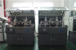 Multicolor Continuous Hot Foil Plastic Stamping Machine Side Wall