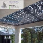 SUDALU Foshan Building Suppliers Outdoor Aluminum Laser Cut Panels Perforated