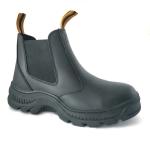 No Lace Chelsea Safety Shoes Unisex Slip On Steel Toe Work Boots For Engineers