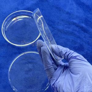 Wholesale Factory Custom Lab Round Transparent Corrosion Resistant Quartz Glass Petri Dish from china suppliers