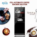 Upgrade Home Coffee Station With 27inch Advertising Screen Free Standing