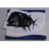 Buy cheap Personalised full color engraving fish individual packing sticker decal printing from wholesalers