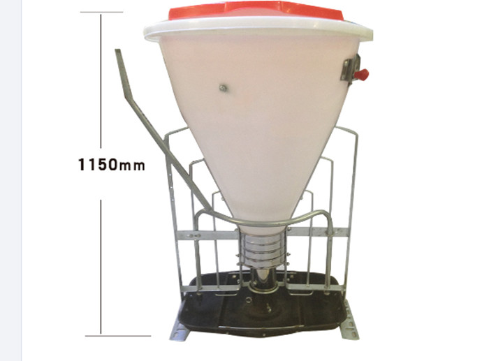 140kg Automatic Pig Feeder / Automatic Hog Feeder 1150mm Overall Height
