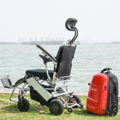 220.46LB Load Lightweight Electric Wheelchair For Handicapped