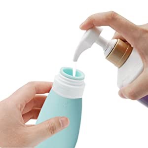 Portable 30/60/100ml Pe Lotion Bottle Squeeze Cosmetic