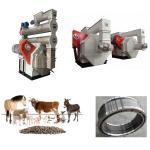 High Efficiency Feed Pellet Production Line 256kw Animal Feed Pellet Machines
