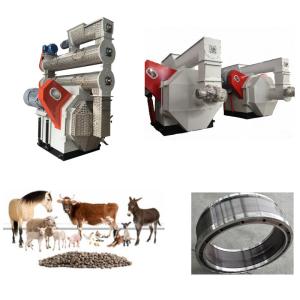 Wholesale 45KW Ring Die Feed Pellet Machine Sheep Cattle Feed Pellet Machine from china suppliers
