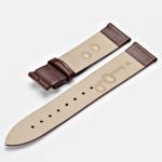 ALK Leather Watch Band Bracelet Strap Butterfly Deployant Clasp Buckle Watchband