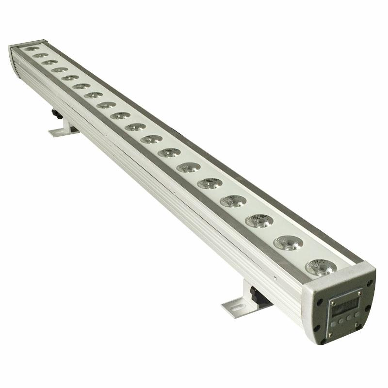 18pcsx3W RGB DMX 512 Wall Washer Light for Party Show Events Outdoor Building Light