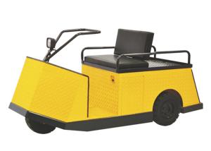 Wholesale 500kg Capacity Electric Tow Vehicles , Yellow Electric Cart 24V 210AH​ from china suppliers
