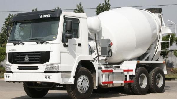 Sinotruk HOWO 6X4 6m3 290HP Mixer Concrete Truck With Large Capacity 8 CBM