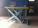 Hydraulic Dock Lift, Loading Bay Scissor Lift With Anti Skid Plate And Toe Guard