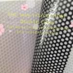 Printable 140mic Perforated Self Adhesive Vinyl one way vision For Solvent