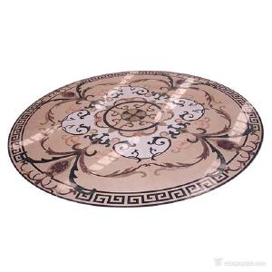 Wholesale Natural stone Stone Carving Sculpture Multi-color marble medallion MD-W-07 from china suppliers