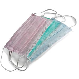 Wholesale Soft Non Woven Disposable Mouth Mask , Disposable Earloop Face Mask Single Use from china suppliers