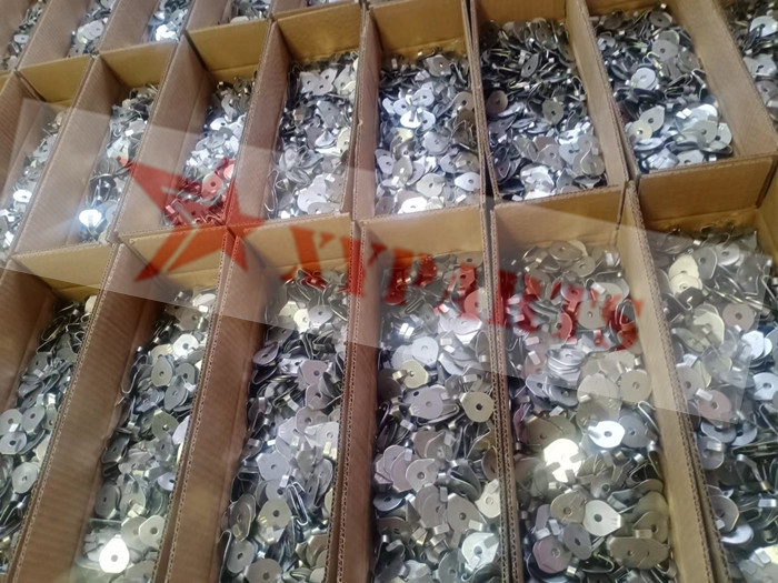 7/8" Stainless Steel Lacing Anchor Hooks For Insulation Blankets Of The Exhaust Pipes