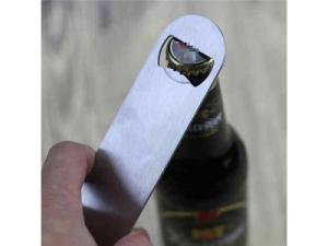 Wholesale Engraved Stainless Steel Bar Blade Beer Bottle Opener,Stainless steel bar blade flat beer bottle opener, engraved logo, from china suppliers