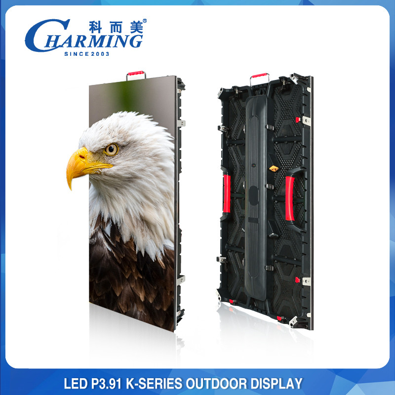 K Series P3.91 LED Display Indoor Outdoor 500x1000mm Waterproof For Advertising