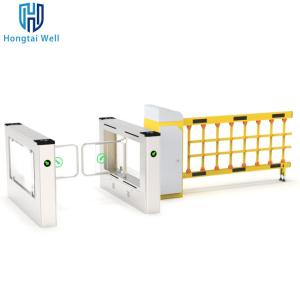 Wholesale Pedestrian 0.5 Seconds Swing Barrier Turnstile SS304 With Face Recognition from china suppliers