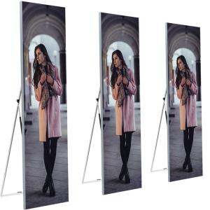 Wholesale Indoor Full Color SMD Mirror 1000cd/㎡ P2.5 LED Video Poster Screen 640x640mm from china suppliers