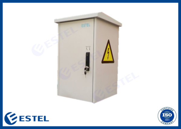 Theftproof IP55 Outdoor Communications Cabinet Hot Dip Galvanized Steel