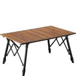 Bamboo Wood Anti Ultraviolet Foldable Outdoor Table For Picnic