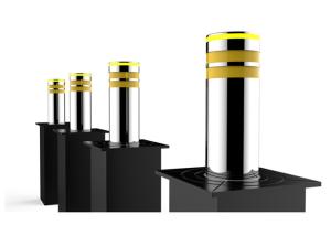 Wholesale Anti Crash Automatic Rising Bollards Electric Hydraulic System With Colorful Led Light from china suppliers