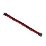 6+2pin Male Graphics Card Power Supply extension Cable 18AWG 30cm
