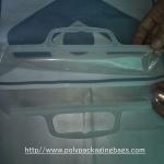 Hook plastic packaging plastic bag Printing packaging mobile shopping bag Gift