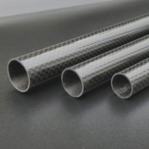 Wholesale High Grade Flexural Strenght Wrapped Prepreg Carbon Fibre Tube 18.0x16.0 X 1000 Mm CFRP from china suppliers