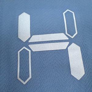 Wholesale Silver Silicone Printing SGS Heat Transfer Clothing Labels from china suppliers