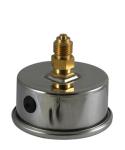 2.48" 63mm Glycerin Filled Pressure Gauge 1/4 Npt 200 Psi Liquid