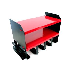 Wholesale Metal Power Tool Organizer Wall Mount Impact Battery Storage Box Carbon Steel Material from china suppliers