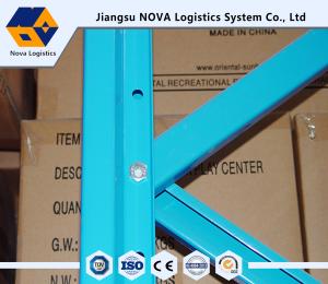 Wholesale Customized Blue / Orange / Green Heavy Duty Pallet Shelving , Depth 400-2000 Mm from china suppliers