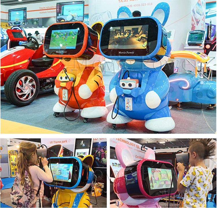 Kids Virtual Reality Arcade Game Machine 9D VR Theme Park Indoor Sport Games