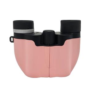 Wholesale Pink Color Mini Kids Play Binoculars 8x21 Toy Telescope Gift With Carrying Bag from china suppliers