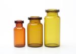 Various Specifications Brown Glass Tube Vials For Medicinal or Cosmetic