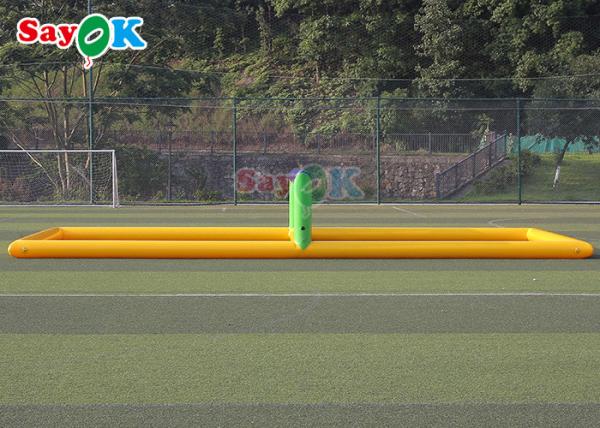 Airtight Inflatable Volleyball Field Pool 0.9mm PVC Water Volleyball Court Blow