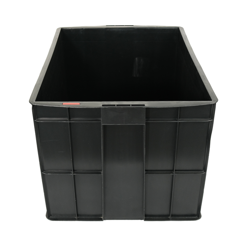 NO Foldable Home Plastic Shipping Turnover Crate for Customized Logo and Safe Moving
